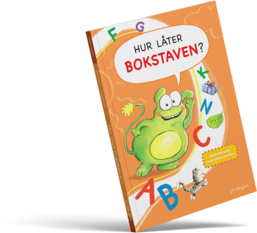 Hur låter bokstaven? – Aktivitetsbok med klistermärken