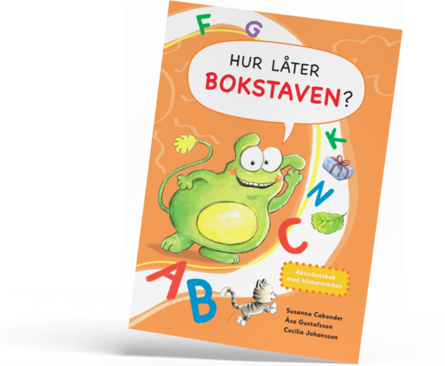 Hur låter bokstaven? – Aktivitetsbok med klistermärken